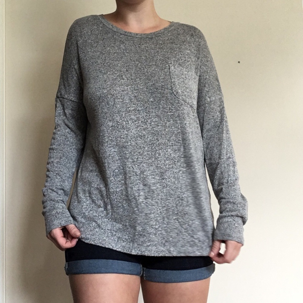 Grey Soft Sweater